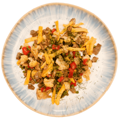 Espectacular fritura mallorquína