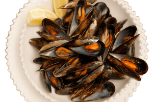 Mejillones al vapor