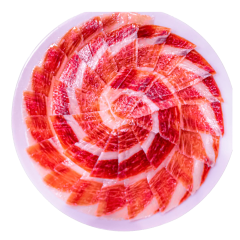 Excelente plato de jamon inberico 100%