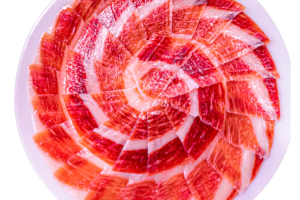 Excelente plato de jamon inberico 100%